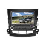Hot!!! Car DVD player for Mitsubishi Outlander with PIP / RDS / WinCE6.0/MP4 with GPS built in FM, bluetooth ,TV+ gift map-DVD+GPS+analog TV